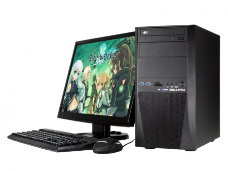ドスパラGALLERIAシリーズ、アニメチックアクションRPG「Soulworker」推奨PC計3モデル発売