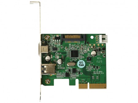 PCIe（x4）でLP対応のUSB3.1 Gen.2増設カード、玄人志向「USB3.1AC-P2-PCIE」5月中旬発売