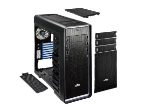 LEDストリップとVegasファンが彩るイルミネーションPCケース、ENERMAX「Ostrog ADV」