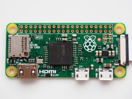 売価5ドルのLinux PC「Raspberry Pi Zero」にカメラコネクタ搭載の新モデル登場