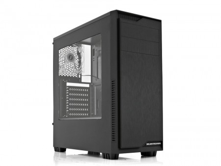 SilentiumPC、大型アクリルウィンドウ搭載のセパレートミドルタワー「Regnum RG1W Pure Black」