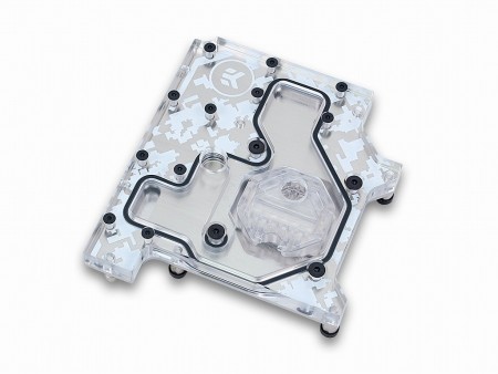 EK Water Blocks、ASUSの極地迷彩マザー「SABERTOOTH Z170 S」専用の水冷ヘッドを発売