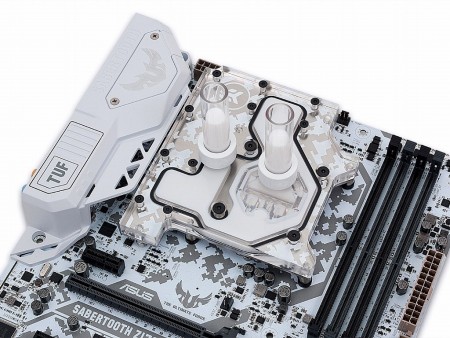 EK Water Blocks、ASUSの極地迷彩マザー「SABERTOOTH Z170 S」専用の水冷ヘッドを発売