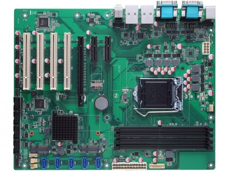 Axiomtek、PCIスロット4本のSkylake向けマザーボード「IMB500」