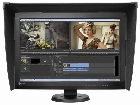 DCI-P3カバー率98％。ドット抜け保証付きの映像制作向け24.1型液晶、EIZO「ColorEdge CG247X」