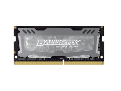 Crucial、2,400MHz駆動のDDR4-SODIMMメモリ「Ballistix Sport LT DDR4 SODIMM」発表