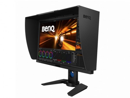 テクニカルカラー認証取得のプロ向け27型WQHD液晶、BenQ「PV270」