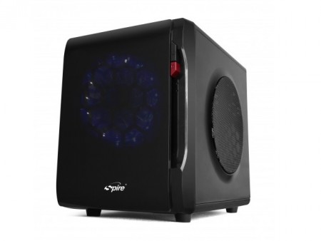 Spire、両サイドスチールメッシュの高冷却Cube型MicroATXケース「PowerCube 715」