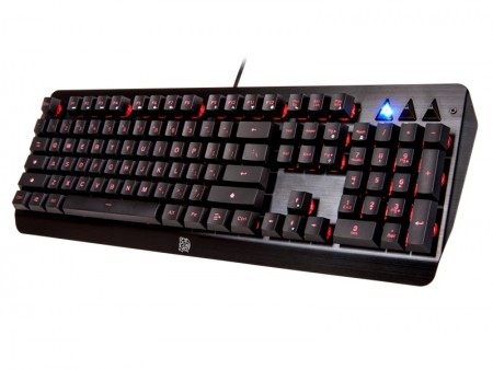 RGBイルミネーション搭載で約40ドル。メンブレン採用の安価なゲーミングキーボード「CHALLENGER Edge」