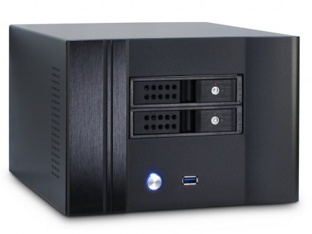 Inter-Tech、ホットスワップベイ標準のCube型Mini-ITXケース「IPC SC-4000」シリーズ