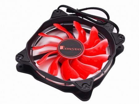 リングLEDが美しい120mm汎用ファン、JONSBO「Solar Exlipse」シリーズ近日発売