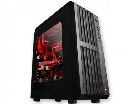 X2、アクリルウィンドウとフロントメッシュのドレスアップ向けミドルタワー「RINDJA」