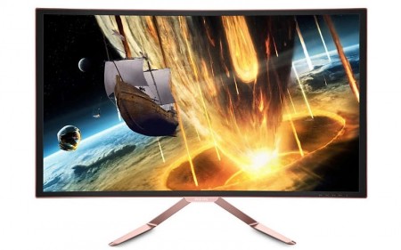 Philips、曲面パネルを採用する32型フルHD液晶ディスプレイ「328C6QDSK/11」