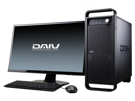 マウスDAIV、GeForce GTX 1060搭載クリエイター向けデスクトップPC