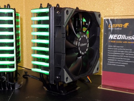 リモコンでLEDカラーが変更できるスリムサイドフロー、LEPA「Neollusion」11月中旬発売