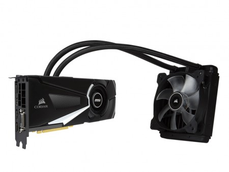 CORSAIR製ハイブリッドクーラー搭載のGTX 1070、MSI「GTX 1070 SEA HAWK X」発売