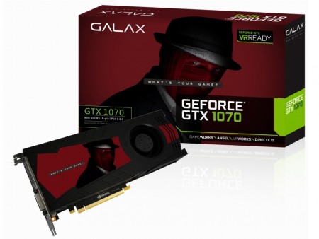 GALAX版GTX 1070は「Founder’s Edition」とオリジナル版の2種。価格は税抜約5.3万円から