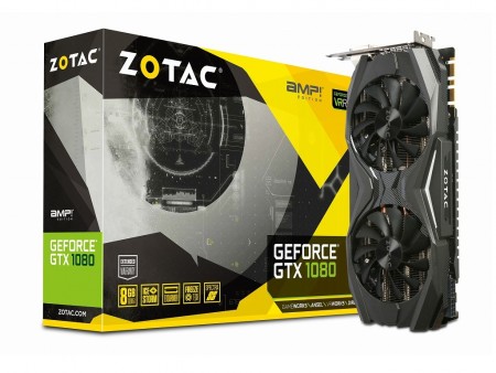 ZOTAC、独自モデルのクロック確定。1,822MHz動作の「GeForce GTX 1080 AMP! Edition」今月発売