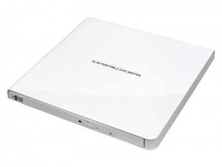 CFD、M-Discにも対応する14mm厚の日立LG製ポータブルDVDドライブ
