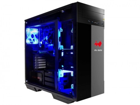 強化ガラスパネル採用のドレスアップフルタワー、In Win「509」
