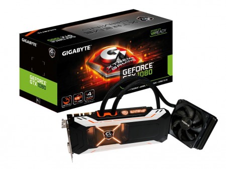 ブースト1,936MHzの水冷版GeForce GTX 1080、GIGABYTE「Xtreme Gaming Water cooling」