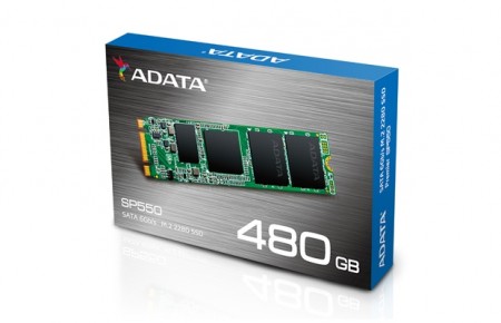 TLC NAND採用のエントリー向けM.2 2280 SSD、ADATA「Premier SP550 M.2 2280」シリーズ