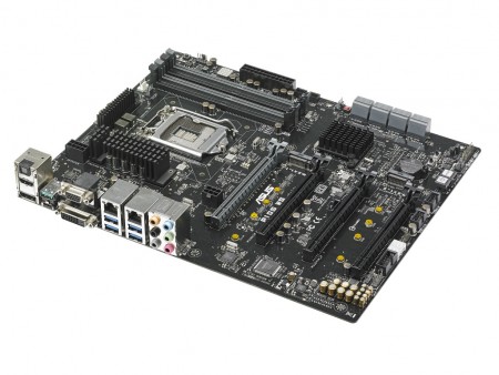 PCIe(x16)×4のXeon E3-1200 v5対応WSマザーボード、ASUS「P10S WS」発売
