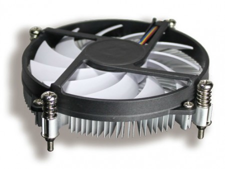 全高32mm、売価2,000円以下のLGA115x向けロープロCPUクーラー、アイネックス「CC-01」