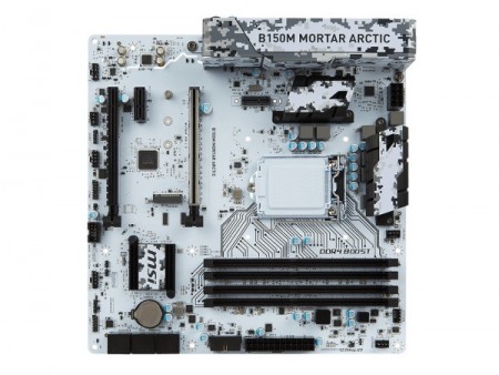MSI、Type-Cポート＆Turbo M.2追加のIntel B150搭載ゲーミングマザー「B150M MORTAR ARCTIC」など2製品