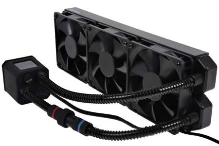 独Alphacool、高出力ポンプと高静圧ファンを採用するオールインワン水冷「Eisbaer」シリーズ