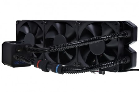 独Alphacool、高出力ポンプと高静圧ファンを採用するオールインワン水冷「Eisbaer」シリーズ