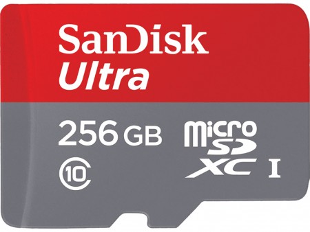 256GBモデルでは世界最速。最大転送100MB/secのmicroSDXCカードがSanDiskから登場
