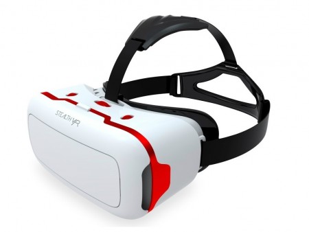 従来比1.3倍の大型非球面レンズを採用。スマホ向けVRヘッドセット「STEALTH VR」に新モデル登場