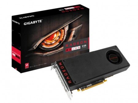 GIGABYTE、リファレンス仕様のRadeon RX 480「GV-RX480D5-8GD-B」発売
