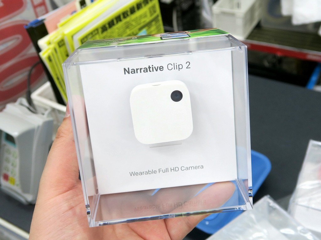 narrative clip 1と2