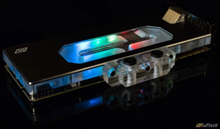 Swiftech、マルチカラーLED内蔵のGTX 1080 / 1070向けフルカバーウォータブロックを準備中
