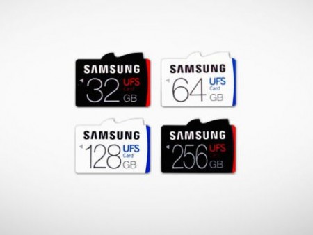 読込530MB/sec、最大容量256GB。世界初のリムーバブルUFSカードがSamsungから
