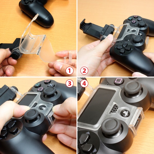 Ps4 Ps3コントローラがスマホのゲームパッドに 手軽に使える合体用ホルダーが上海問屋から発売 エルミタージュ秋葉原