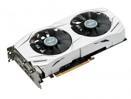 ASUS、ホワイトデュアルファンクーラー搭載のGTX 1070 OCモデル「DUAL