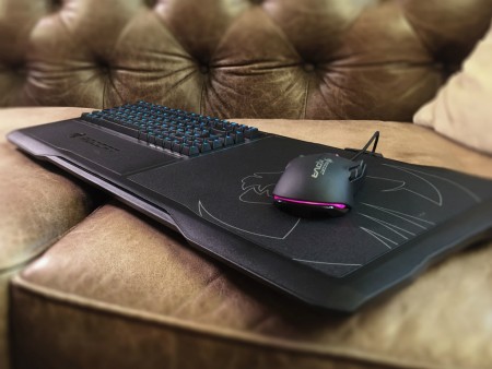 膝上をゲーミングスペースに変えるゲーミングラップボード、ROCCAT「SOVA」8月下旬発売