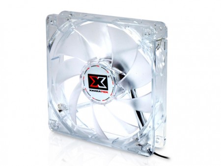 XIGMATEK共同開発の120mm口径発光ファン、サイズ「IRO-KAZE 色風」今週発売