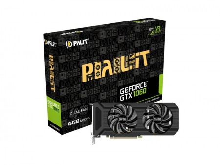 ドスパラ、セミファンレス仕様のGeForce GTX 1060「Palit NE51060015J9-1060D」発売
