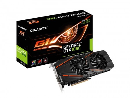 RGB LED内蔵の「WINDFORCE 2X」搭載GTX 1060、GIGABYTE「G1 GAMING」から発売