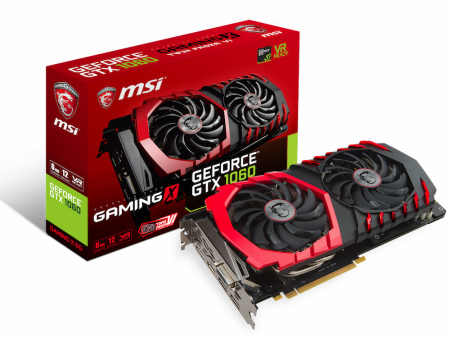 MSI、「TWIN FROZR VI」搭載GeForce GTX 1060 OC「GTX 1060 GAMING X 6G」発売