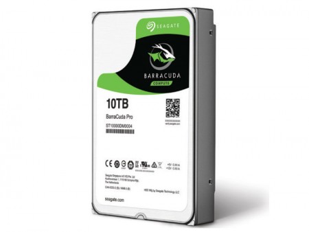 Seagate、コンシューマ向け上位「BarraCuda Pro」など計3種に10TBの大容量モデル追加