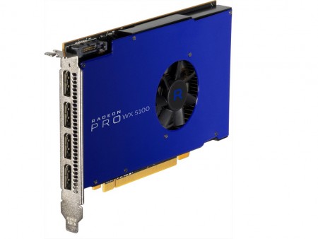 補助電源不要のWS向け1スロットVGA、エーキューブ「Radeon Pro WX 5100」近日発売