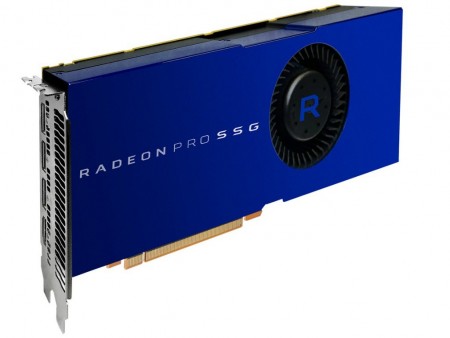 AMD、1TB SSDを搭載するPolarisベースのプロ向けVGA「Radeon Pro SSG」発表