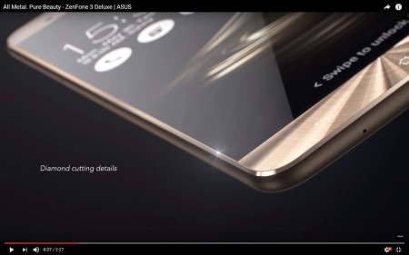 【動画】 美しく強い、第2世代の性能怪獣「ZenFone 3 Deluxe」は欲望を喚起するスマホ