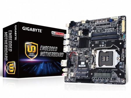 ACアダプタ駆動のIntel H110チップ採用Thin Mini-ITXマザー、GIGABYTE「GA-H110TN-E」