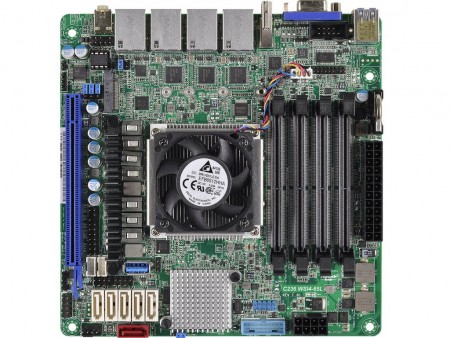 Iris Pro内蔵のBGA版Xeon搭載Mini-ITXマザーボード、ASRock Rack「C236 WSI4」シリーズ